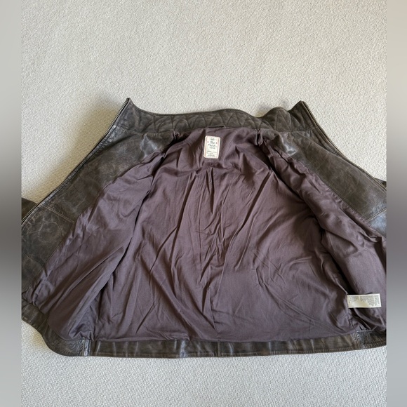 We the Free People Skyline Leather Jacket Size M - Picture 7 of 13